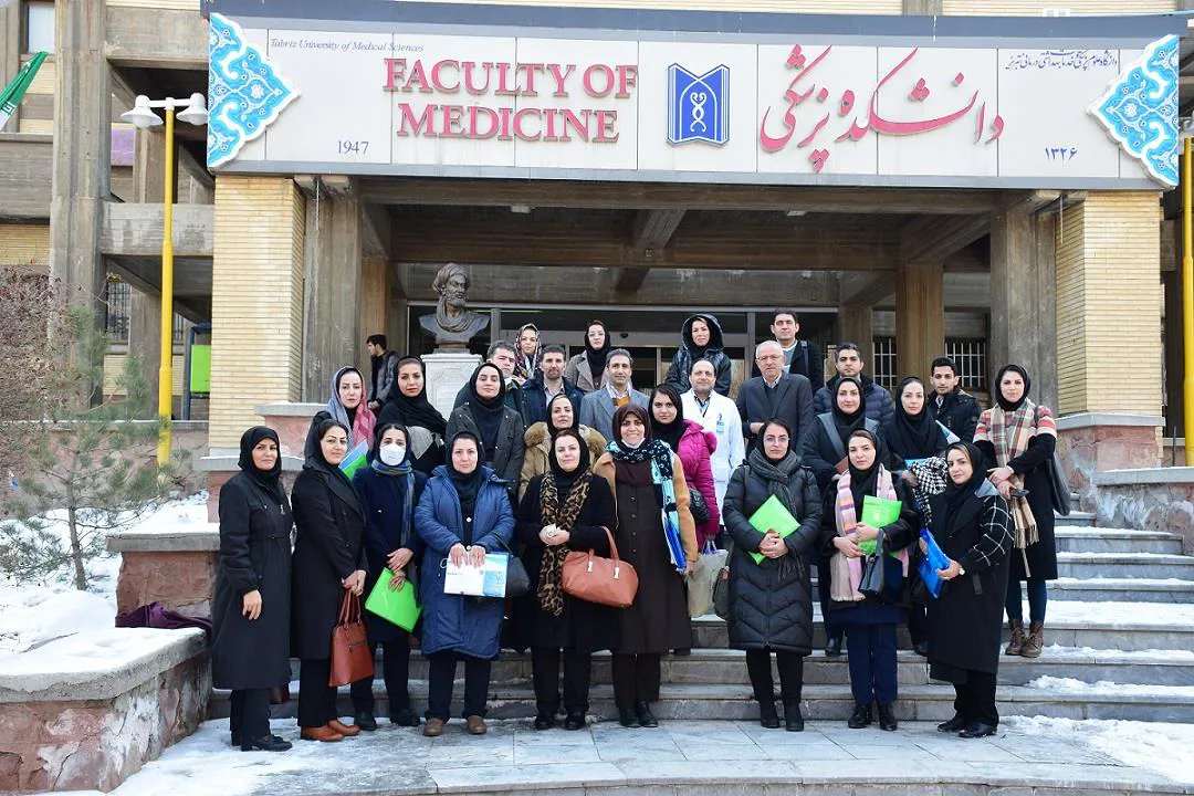 بازدید نمایندگان دانشگاه ها و دانشکده های کلان منطقه 2 آمایشی از بیمارستان امام رضا(ع) تبریز