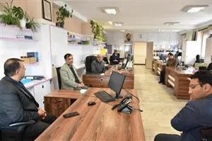 دیدار رئیس دانشگاه علوم پزشکی تبریز با کارمندان مدیریت امور حقوقی این دانشگاه