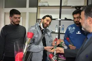 دیدار رئیس دانشگاه علوم پزشکی تبریز با اعضا بسیج دانشجویی دانشگاه