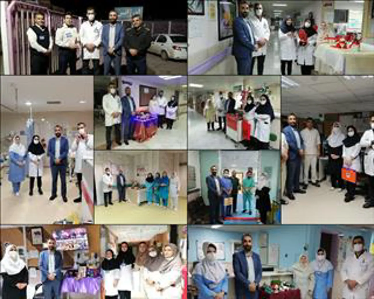 تحویل سال ١۴٠٢ در کنار زحمتکشان عرصه سلامت