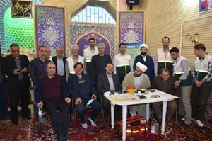بازدید رئیس دانشگاه علوم پزشکی تبریز از پایگاه جهادی خدمات پزشکی شهید دکتر رهنمودی در مسجد امام سجاد(ع)