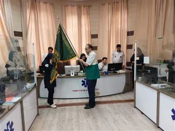 شمیم خوش حرم رضوی  "اورژانس استان آذربایجان شرقی " را عطر آگین کرد