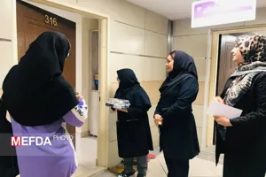 برگزاری جشن میلاد امام رضا (ع) در خوابگاه دخترانه تلاش