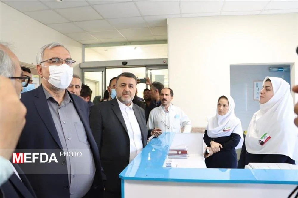 بازدید وزیر بهداشت از شبکه بهداشت و درمان شهرستان چاراویماق