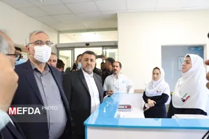 بازدید وزیر بهداشت از شبکه بهداشت و درمان شهرستان چاراویماق