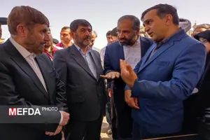 دانشگاه علوم پزشکی تبریز در نمایشگاه میز خدمت رزمایش جهادی حرکت مبارک ۲۰۲۰ محله شرکت کرد