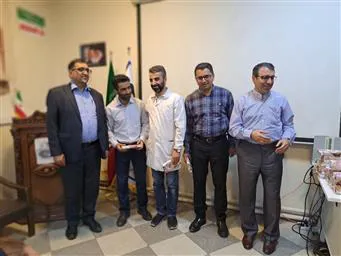مراسم جشن عید غدیر درسالن کنفرانس بیمارستان علوی برگزار شد 