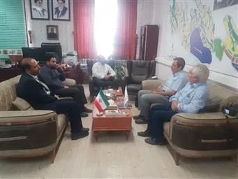 جلسه با مدیر عامل شرکت عمران شهر جدید سهند