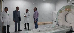 بازدید دکتر علی جنتی از پروژهای عمرانی بیمارستان امام رضای تبریز