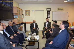 بازدید مدیرکل سازمان‌های مردم‌ نهاد و خیرین سلامت وزارت بهداشت از بیمارستان امام رضا(ع) تبریز