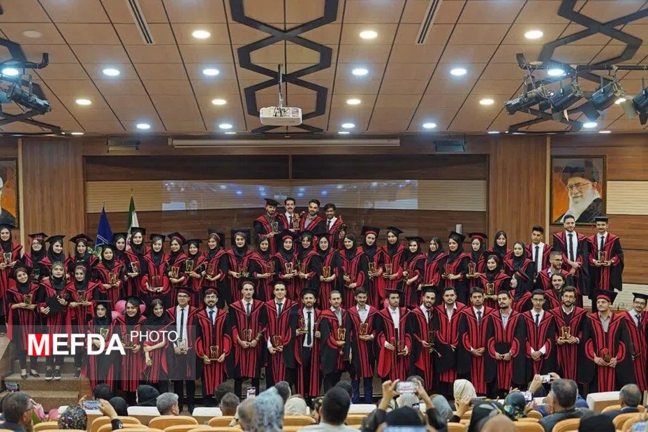 مراسم فارغ التحصیلی دانشجویان دندانپزشکی ورودی ۹۶ دانشگاه علوم پزشکی تبریز برگزار شد