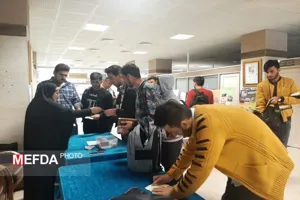 آغاز تحویل هدیه های فرهنگی/ ویژه دانشجویان جدیدالورود حاضر در مراسم جشن دانشجویان جدیدالورود ۲ و ۳ آبان در اردوگاه الغدیر