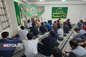 برگزاری مراسم میلاد امام حسن عسکری(ع) در خوابگاه پسرانه گلستان