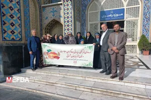 برگزاری اردوی زیارتی فرهنگی مشهد مقدس ویژه خواهران جهادگر سلامت استان آذربایجان شرقی
