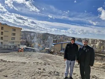 شروع خاکبرداری خوابگاه پسران