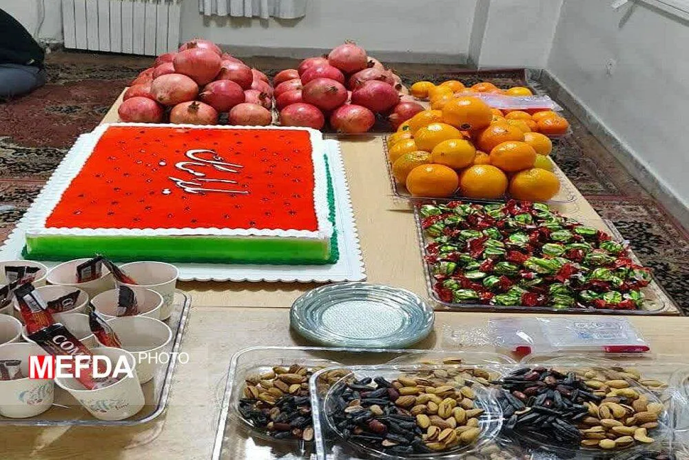 برگزاری مراسم سنتی شب یلدا