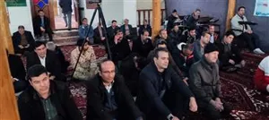 شرکت در مراسم حماسه  9 دی سرپرست شبکه بهداشت ودرمان به همراه معاونین بهداشت ودرمان وجمعی از پرسنل ستادی
