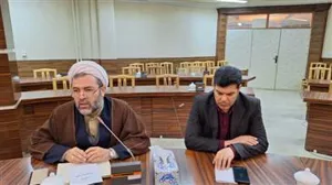 جلسه هماهنگی و برنامه‌ریزی برای مراسم اعتکاف در شهرستان عجب شیر