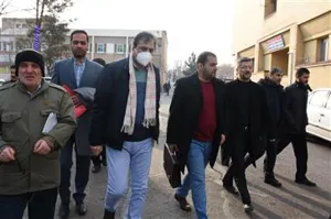 بازدید مدیر کل بهداشت و درمان معاونت امور سلامت سازمان پدافند غیر عامل کشور از  مراکز درمانی تبریز