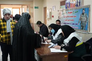 ارائه خدمات جهادی به بیش از 1000 نفر از مردم فاز ۴ شهر جدید سهند
