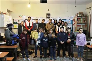 بازدید رئیس دانشگاه علوم پزشکی تبریز از اردوی جهادی دانشگاه