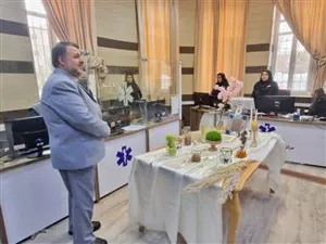 بازدید نوروزی رئیس دانشگاه علوم پزشکی تبریز از مرکز اورژانس استان در ساعات اولیه سال جدید
