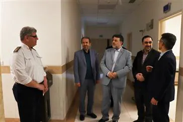 بازدید نوروزی رئیس دانشگاه علوم پزشکی تبریز از مرکز جامع سلامت شبانه روزی سردرود