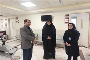 بازدید دبیر و اعضای شورای انضباطی دانشگاه علوم پزشکی تبریز از مرکز درمانی تخصصی الزهرا