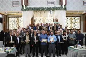 تجلیل از کارگران نمونه دانشگاه علوم پزشکی تبریز