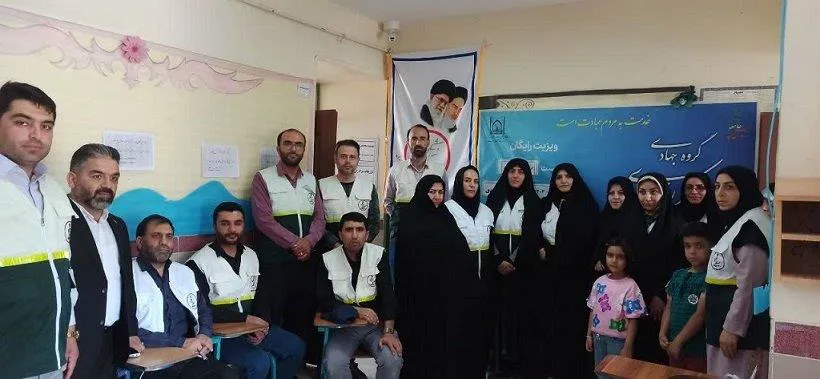 ارائه خدمات جهادی به بیش از 160 نفر از اهالی روستای امند