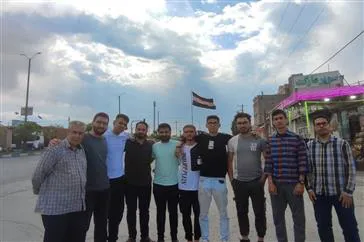 اعزام تعدادی از دانشجویان اقماری دانشگاه علوم پزشکی تبریز به عتبات عالیات