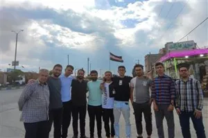 اعزام تعدادی از دانشجویان اقماری دانشگاه علوم پزشکی تبریز به عتبات عالیات