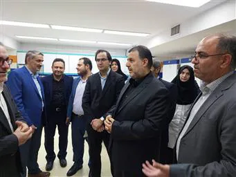 بازدید رئیس سازمان نظام پزشکی کشور از بیمارستان الزهرا(س)