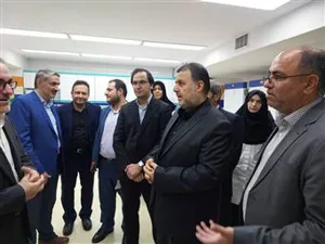 بازدید رئیس سازمان نظام پزشکی کشور از بیمارستان الزهرا(س)