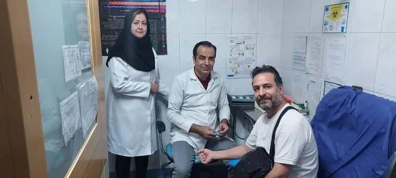 آزمایشات سالانه همکاران مرکز علوی