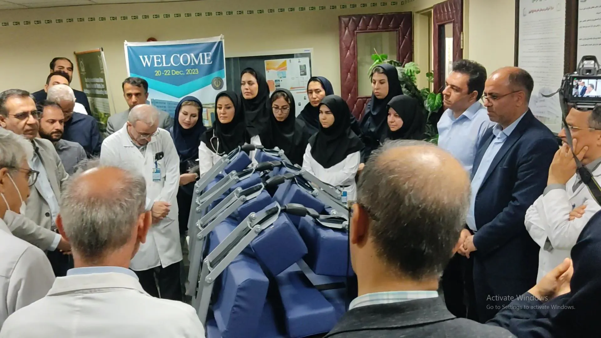 رو نمایی از محصول تخت ICU با قابلیت چرخش 180 درجه