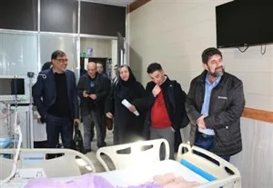 حضور نمایندگان وزارت بهداشت در مرکز آموزشی و درمانی رازی تبریز به گزارش روابط عمومی مرکز آموزشی و درمانی رازی تبریز