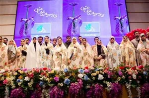 جشن بزرگ ازدواج ۸۰ زوج دانشجوی دانشگاه