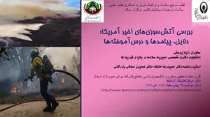رگزاری وبینار"بررسی آتش‌سوزی‌های اخیر آمریکا:دلایل، پیامدها و درس‌آموخته‌ها"
