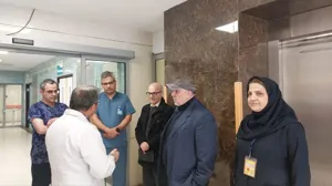 بازدید سرپرست دانشگاه علوم پزشکی تبریز از بخش اورژانس مرکزامام رضا (ع)
