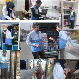 تداوم فعالیتهای نظارتی و بهداشتی واحد مهندسی بهداشت محیط  شبکه بهداشت و درمان شهرستان عجب شیر
