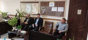 بازدید معاون فرماندار در اولین ساعات از سال جدید ۱۴۰۴ و مدیر شبکه بهداشت و درمان از کشیک واحد مهندسی بهداشت محیط وبیماریهای مرکز بهداشت  شهرستان عجب‌شیر. در این بازدید معاون فرماندار ومدیر شبکه بهداشت ودرمان