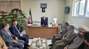 دیدار با  فرماندار شهرستان عجب‌شیر به مناسبت هفته سلامت