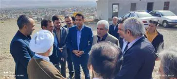 بازدید معاون نظارت و ارزشیابی دفتر توسعه منابع فیزیکی وزارت بهداشت ، درمان و آموزش پزشکی از پروژه بیمارستان ۳۰۴ تختخوابی شهرستان مرند