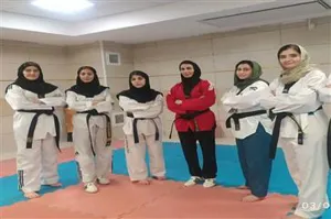 برگزاری مسابقه تکواندو دانشجویان دختر دانشگاه علوم پزشکی تبریز