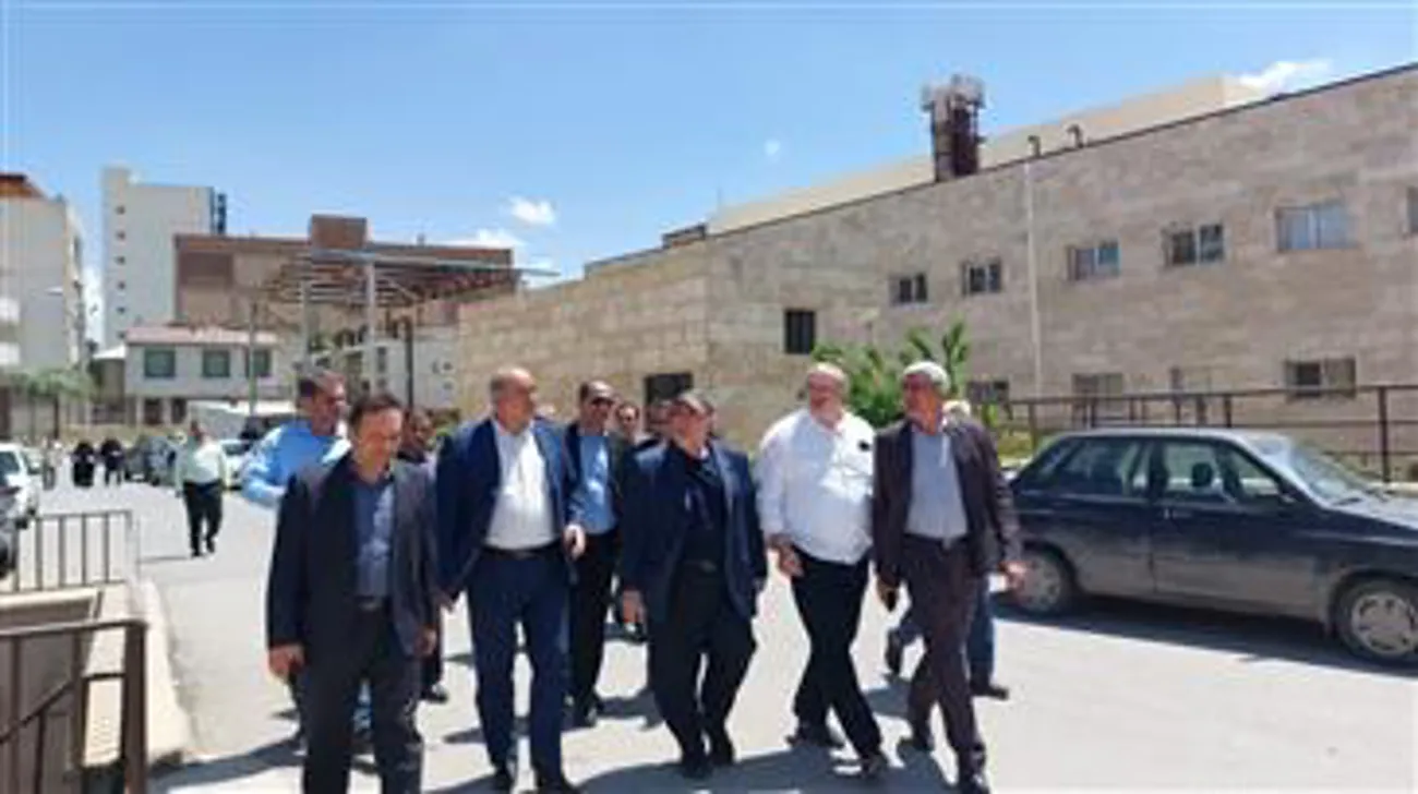 بازدید رئیس دانشگاه علوم پزشکی تبریز از مراکز درمانی و بهداشتی شهرستان مراغه