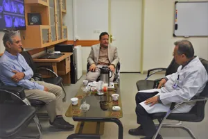 نشست معاون درمان دانشگاه علوم پزشکی تبریز با مسئولین مرکز امام رضا(ع)