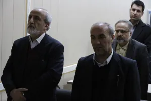 94/11/8افتتاح كلين روم با حضور معاونت تحقيقات و فن