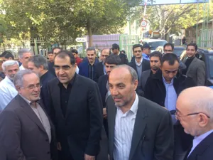 بازدید از مرکز آموزشی درمانی اسدآبادی 