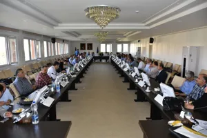 جلسه روسای شبکه ها با رئیس دانشگاه